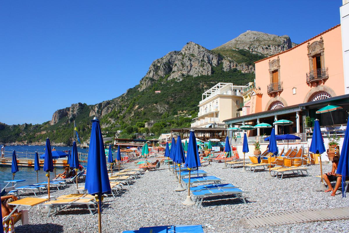 La spiaggia a due passi